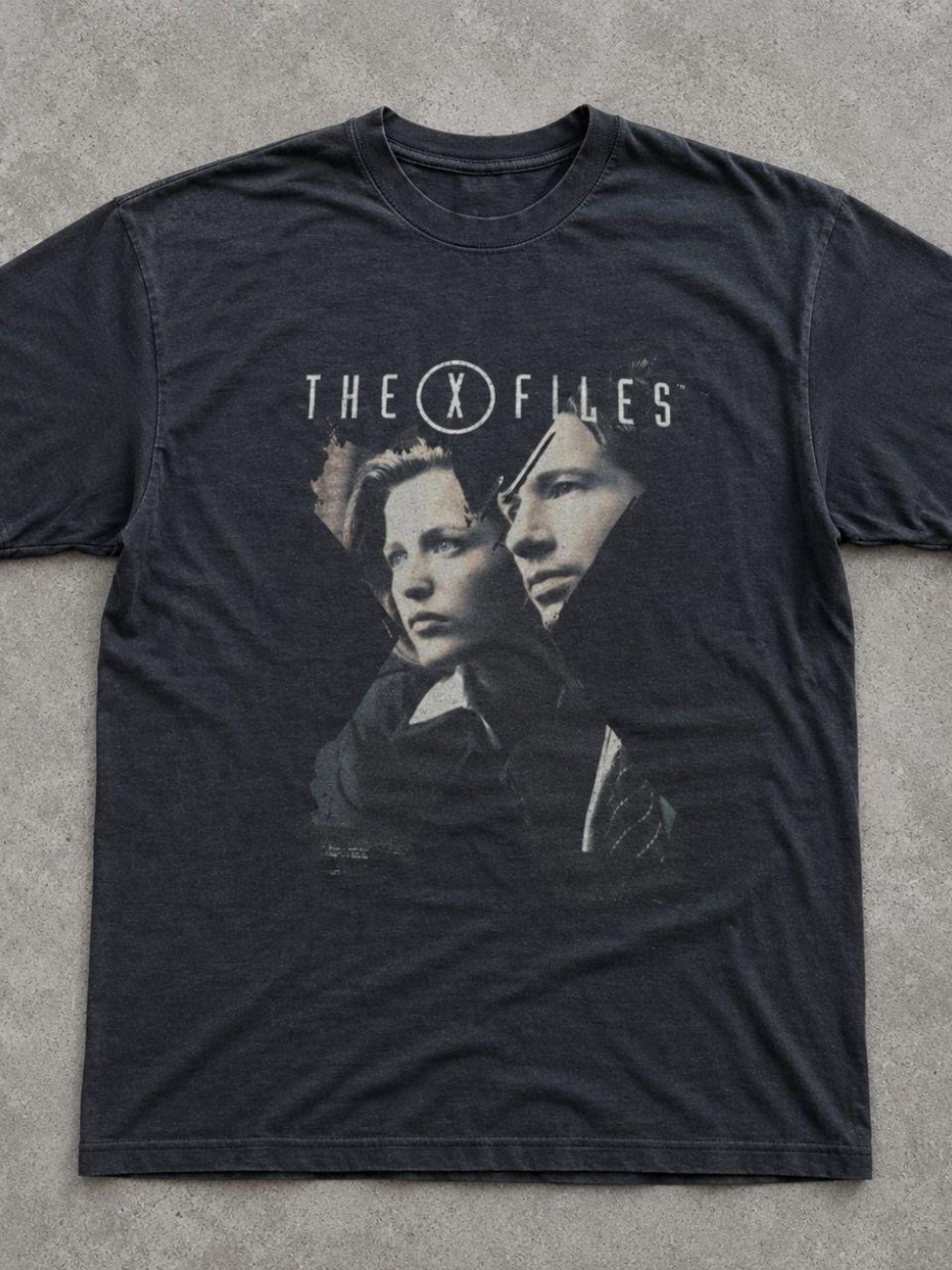 Gildan Black The X-Files Photo Graphic Tee